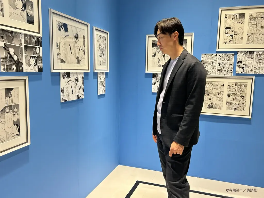 「大『ダイヤのＡ actⅡ』原画展」福岡展に元ホークス選手和田毅氏が来場！ 画像 2