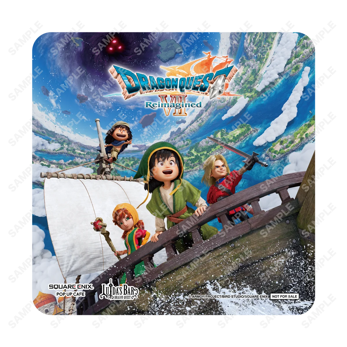 『SQUARE ENIX POP UP CAFE』コラボ第三弾は『ドラゴンクエストVII Reimagined（リイマジンド）』に決定！ 画像 17