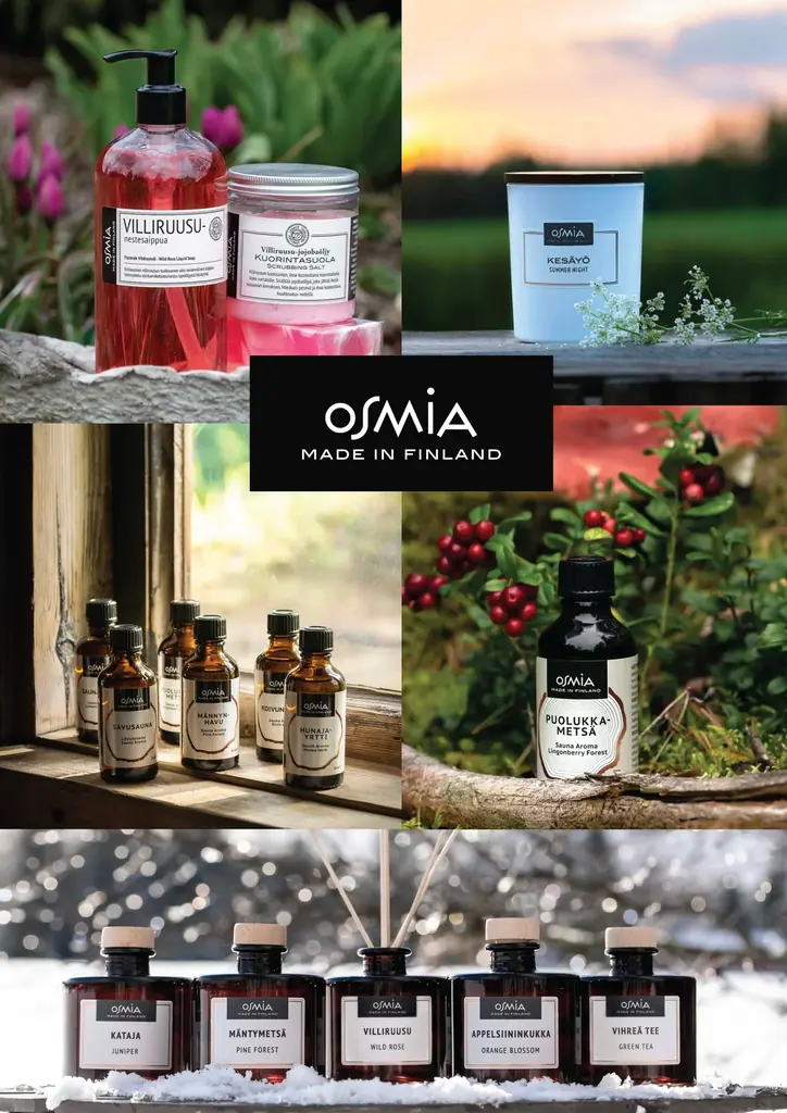 今週末よりスタート！【スパメッツァおおたか × Osmia】共同開発のオリジナルアロマ誕生。フィンランドの森を五感で体感する「OSMIA FAIR」を開催！ 画像 5