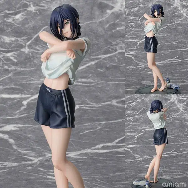 劇場版『チェンソーマン レゼ篇』より、デンジと夜の学校のプールで過ごすレゼがフィギュア化。 画像 2