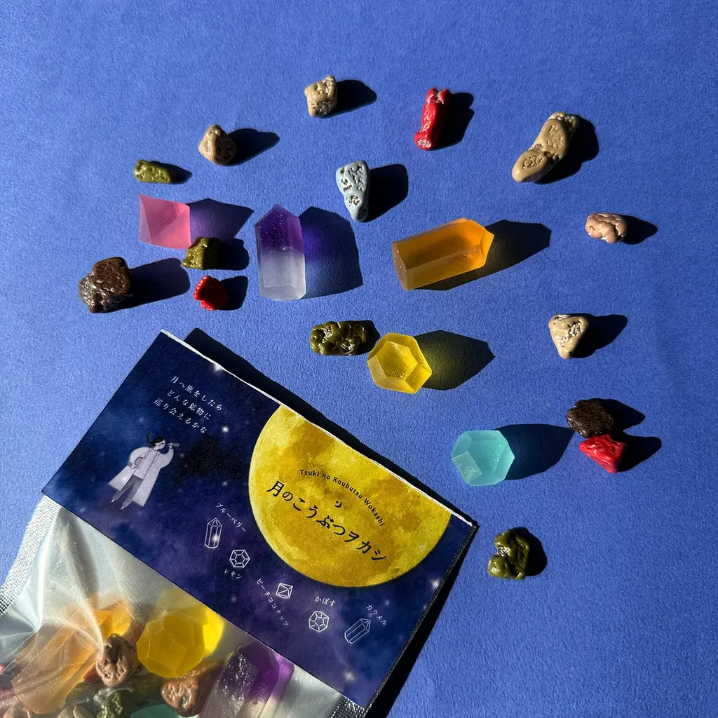 月を旅して鉱物を発掘できたならーそんな物語からイメージしたお菓子【月のこうぶつヲカシ】が新登場。1月30日より期間限定で販売開始 画像 7