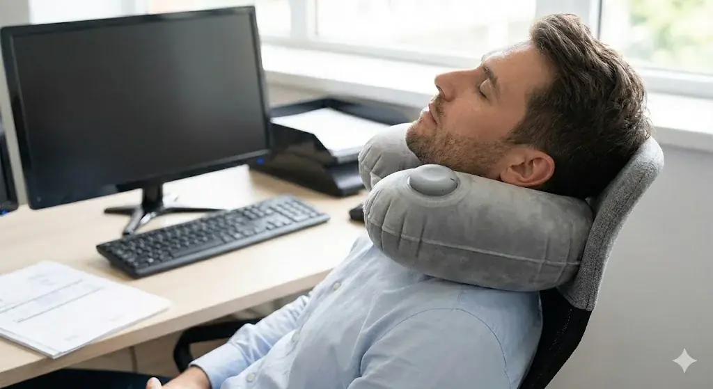 支援総額1,000万円超のスーツケース「VELO」チームが再始動！“指プッシュ”で完成し、スマホサイズに畳める「ポンプ一体型ネックピロー」がクラウドファンディングにて先行販売開始！ 画像 2