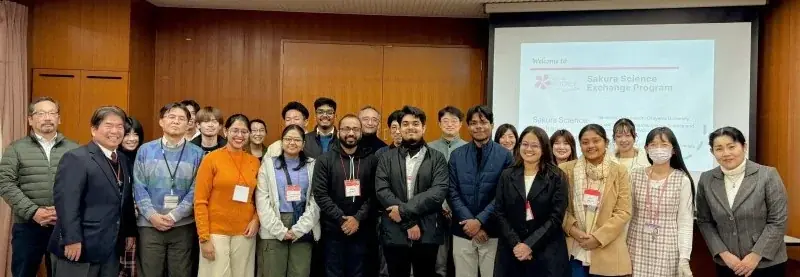 【岡山大学】岡山大学とシスター・ニヴェディター（Sister Nivedita）大学がJST「さくらサイエンスプログラム」を実施 画像 2