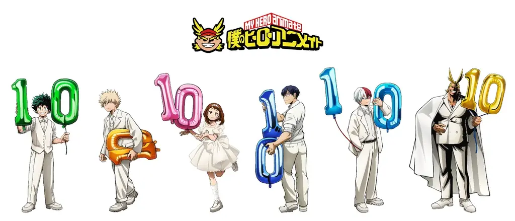 4月3日開始『ヒロアカ』10周年フェア＆新商品