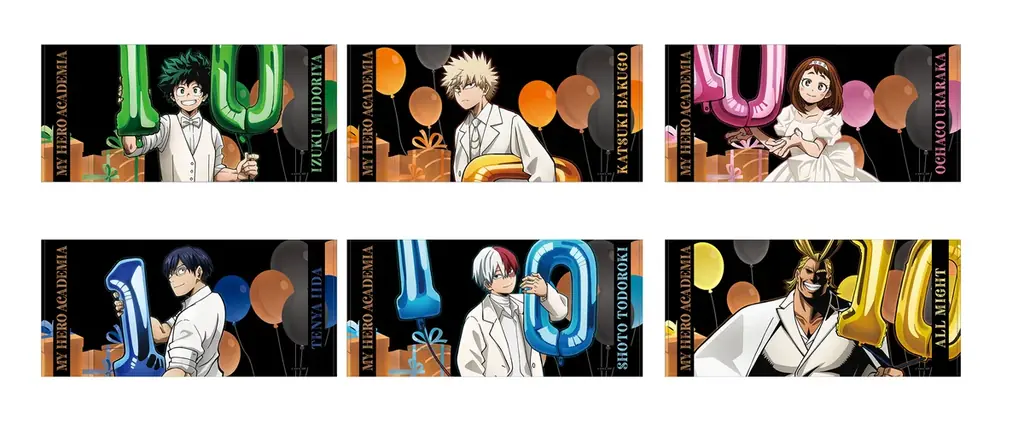 アニメ『僕のヒーローアカデミア』10周年を記念したフェアを開催！　緑谷や爆豪らの描き下ろしビジュアルを使用した新商品も4月3日より発売　さらに名シーンが商品化される投票施策などのさまざまな施策が登場！ 画像 4
