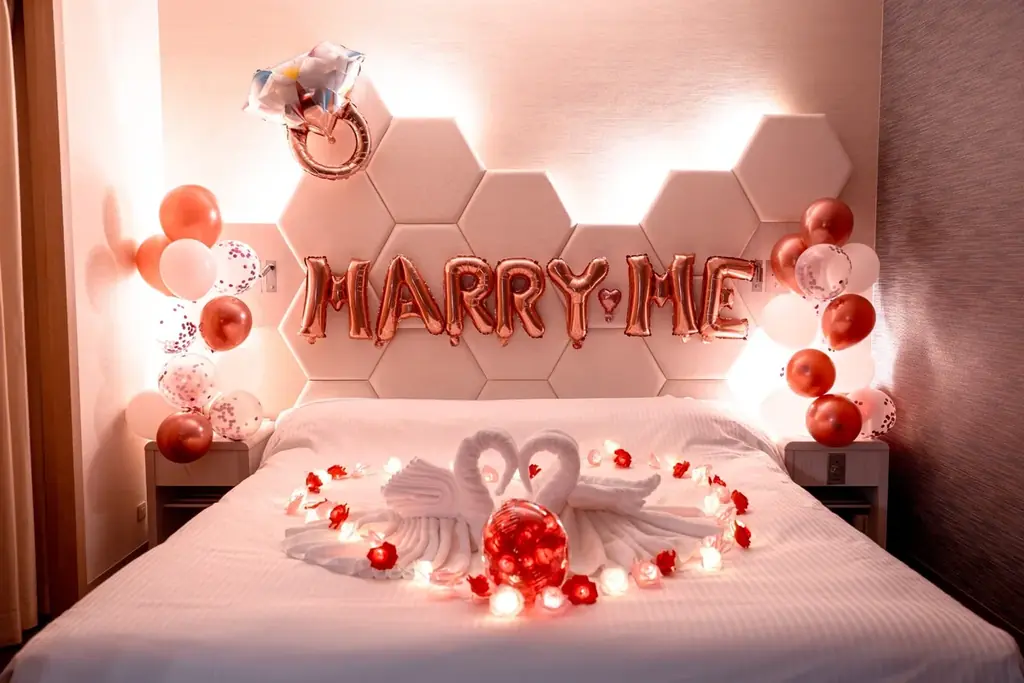 【誕生日・記念日・プロポーズ】客室を華やかに演出する〈バルーンデコレーションプラン〉が2月上旬から販売開始 | 沖縄・ラグナガーデンホテル 画像 2