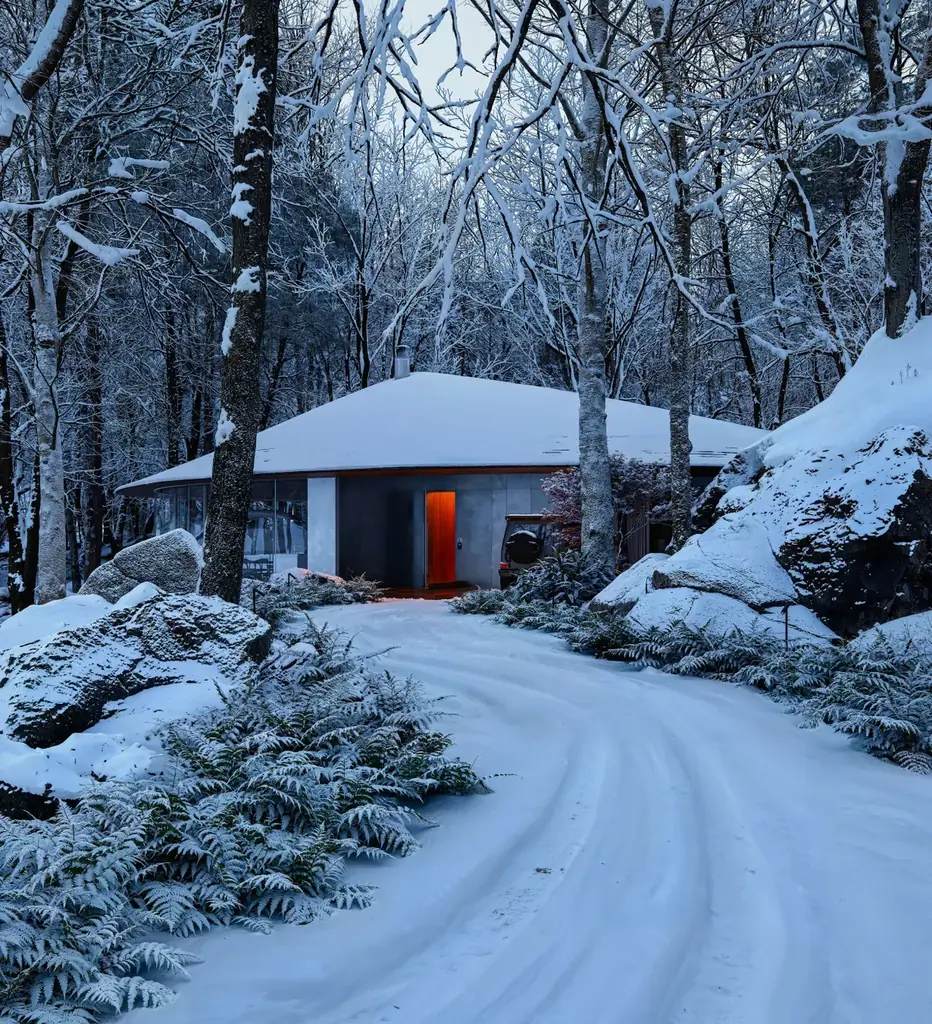 巨石の間を縫い、”岩の中に建つ”1棟のヴィラ。NOT A HOTEL KITAKARUIZAWA「NATURE WITHIN」を販売開始 画像 3