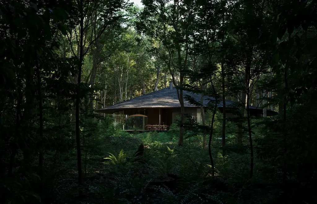 巨石の間を縫い、”岩の中に建つ”1棟のヴィラ。NOT A HOTEL KITAKARUIZAWA「NATURE WITHIN」を販売開始 画像 5