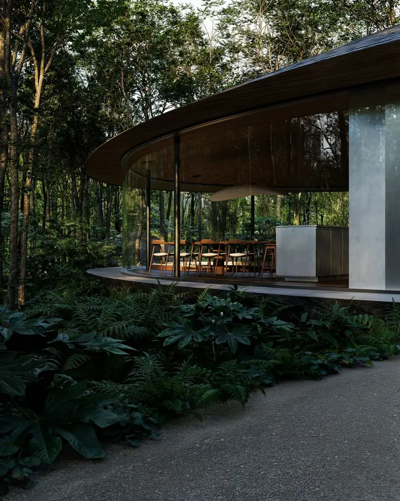 巨石の間を縫い、”岩の中に建つ”1棟のヴィラ。NOT A HOTEL KITAKARUIZAWA「NATURE WITHIN」を販売開始 画像 7