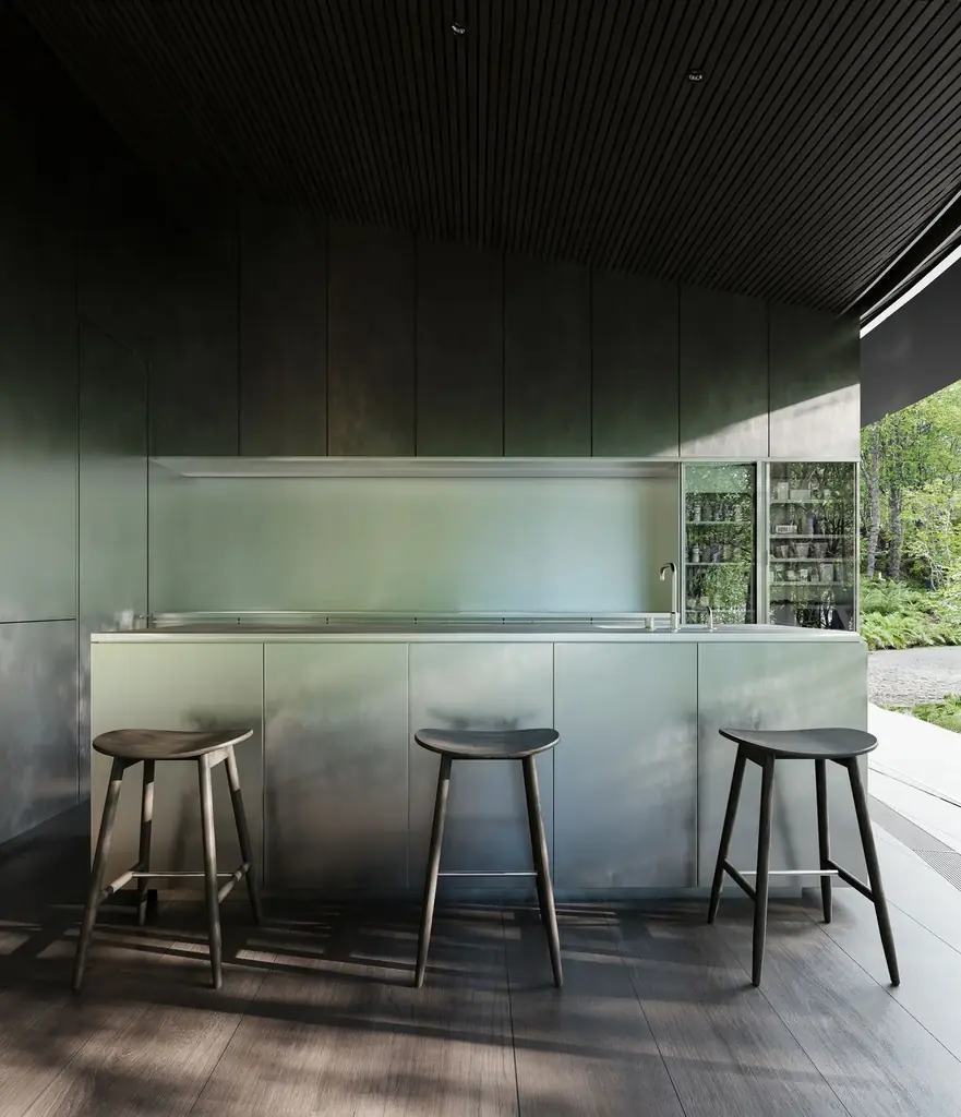 巨石の間を縫い、”岩の中に建つ”1棟のヴィラ。NOT A HOTEL KITAKARUIZAWA「NATURE WITHIN」を販売開始 画像 8