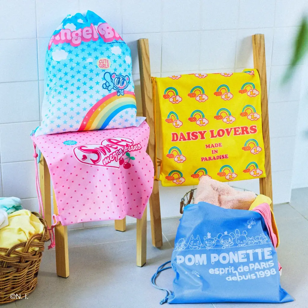 懐かしのショッパーがランドリーネットになって登場⁈「ニュービーズ×ナルミヤキャラクターズ RAINBOW LAUNDRY！」限定コラボキャンペーンがスタート！ 画像 5