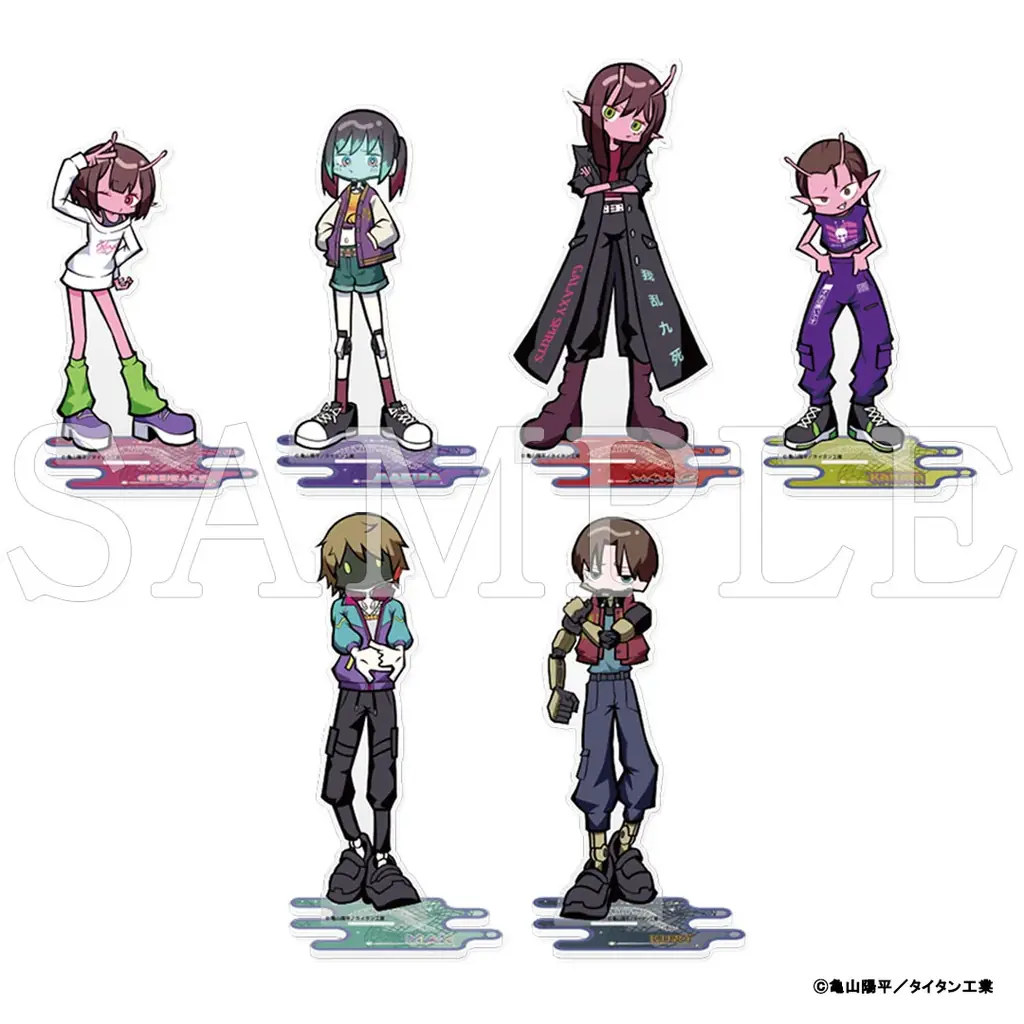 アニメ『銀河特急 ミルキー☆サブウェイ』から2人で1セットの”ニコイチ”フィンガーマスコットや、”アノトキ”を切り取ったTシャツなどが2月10日（火）より販売開始！ 画像 6