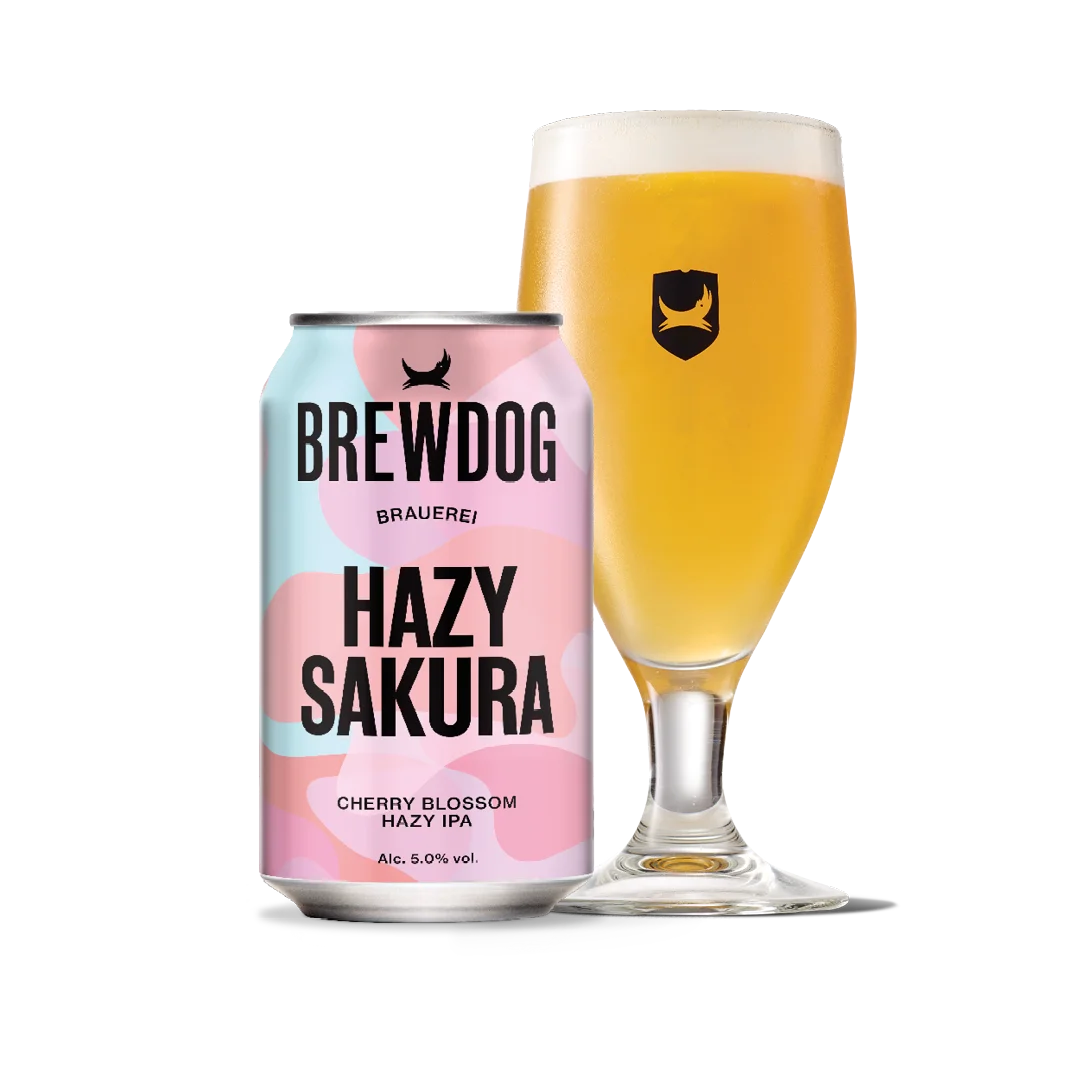 英国№1クラフトビールブランドBREWDOGから、ひと足先に春を連れてくる限定ビール「HAZY SAKURA」 が新登場！ 画像 2