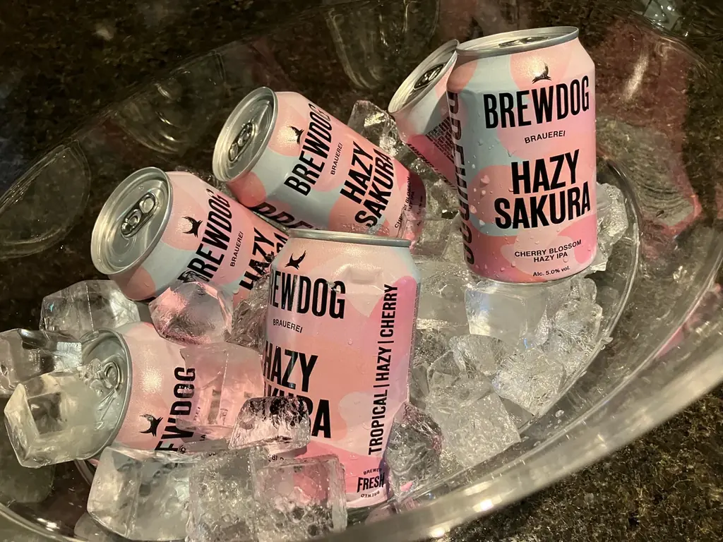 英国№1クラフトビールブランドBREWDOGから、ひと足先に春を連れてくる限定ビール「HAZY SAKURA」 が新登場！ 画像 5