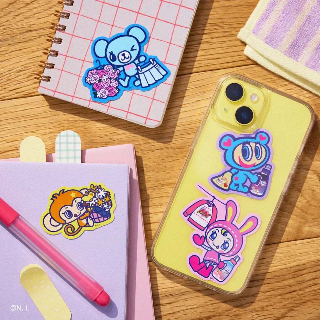 懐かしのショッパーがランドリーネットになって登場⁈「ニュービーズ×ナルミヤキャラクターズ RAINBOW LAUNDRY！」限定コラボキャンペーンがスタート！ 画像 7