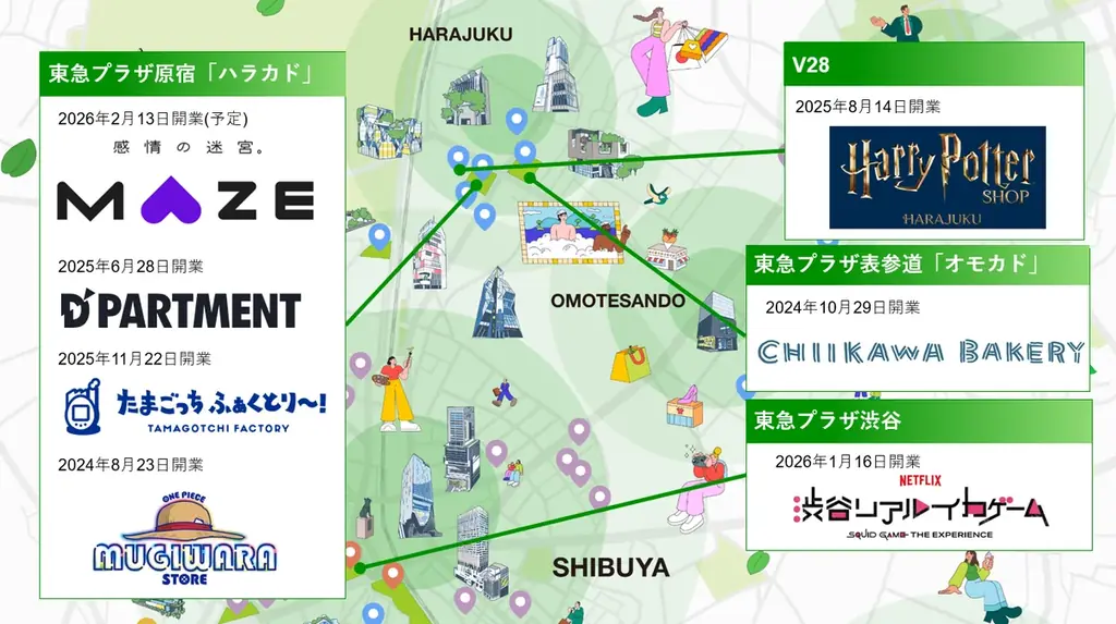 原宿・神宮前交差点前「ハラカド」に新たなカルチャー体験の場が登場 イベントスペース「MAZE」がオープン 画像 3