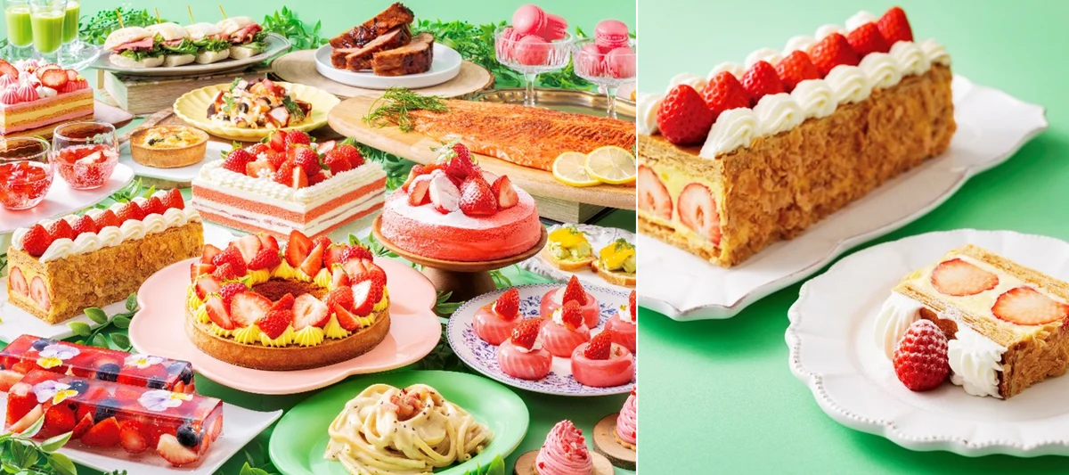 春のいちごビュッフェ