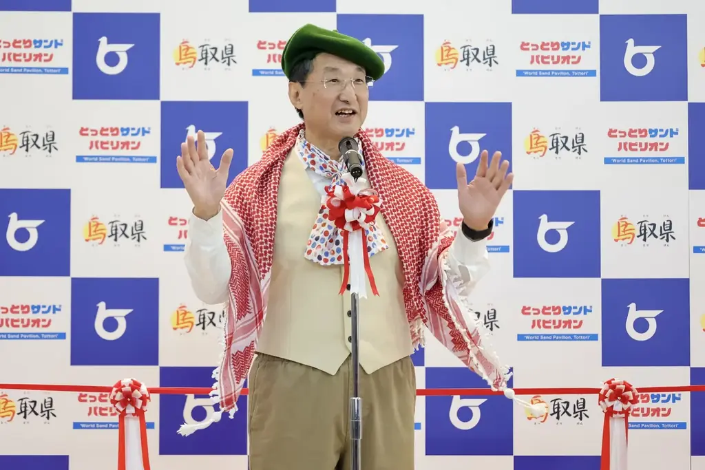 “鳥取県は万博をやめません！～万博ロス界隈は鳥取へ～”　万博で大人気！「鳥取無限砂丘」がヨルダンの砂で復活「－大阪・関西万博記念－とっとりサンドパビリオン」オープン！ 画像 3