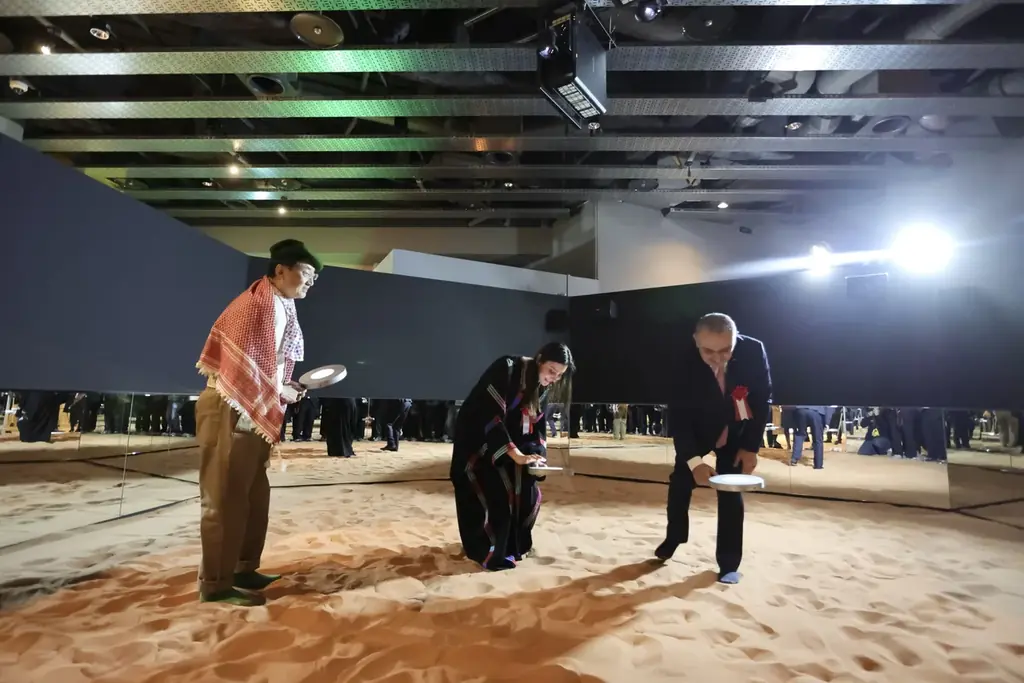 “鳥取県は万博をやめません！～万博ロス界隈は鳥取へ～”　万博で大人気！「鳥取無限砂丘」がヨルダンの砂で復活「－大阪・関西万博記念－とっとりサンドパビリオン」オープン！ 画像 5