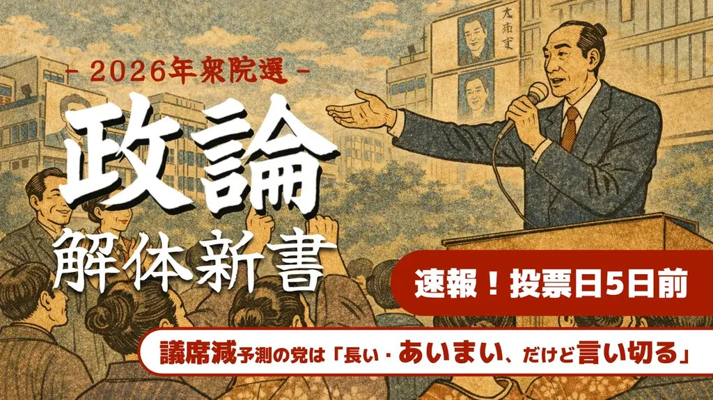 衆院選マニフェスト分析