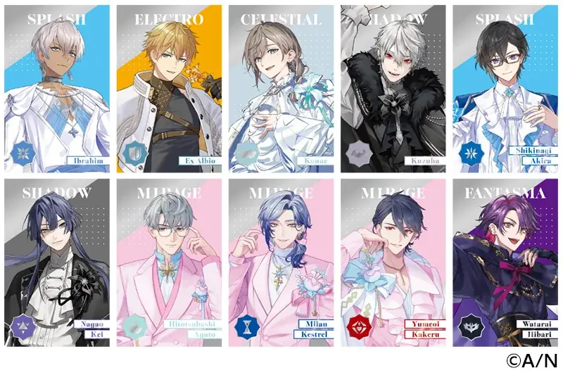 「にじさんじ 8th Anniversary フェア in animate」が2月7日から開催！　8周年撮りおろしビジュアルを使用した特典を配布するほか、商品販売やグラッテコラボの実施も!! 画像 10