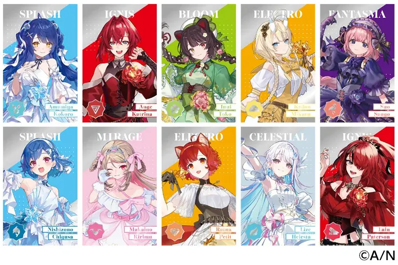 「にじさんじ 8th Anniversary フェア in animate」が2月7日から開催！　8周年撮りおろしビジュアルを使用した特典を配布するほか、商品販売やグラッテコラボの実施も!! 画像 12