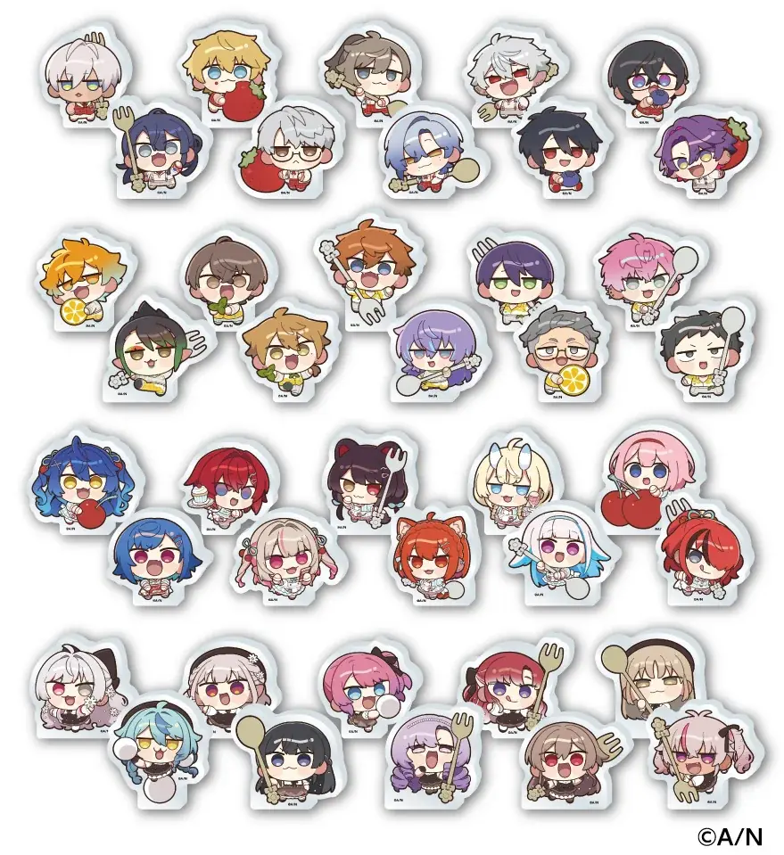 「にじさんじ 8th Anniversary フェア in animate」が2月7日から開催！　8周年撮りおろしビジュアルを使用した特典を配布するほか、商品販売やグラッテコラボの実施も!! 画像 14