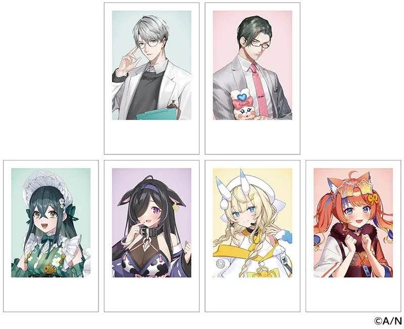 「にじさんじ 8th Anniversary フェア in animate」が2月7日から開催！　8周年撮りおろしビジュアルを使用した特典を配布するほか、商品販売やグラッテコラボの実施も!! 画像 16