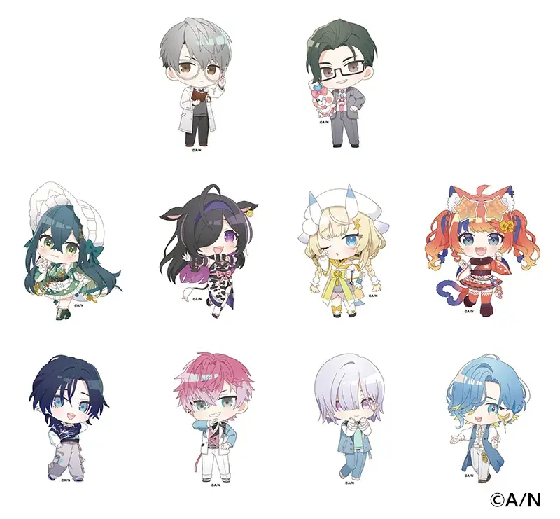 「にじさんじ 8th Anniversary フェア in animate」が2月7日から開催！　8周年撮りおろしビジュアルを使用した特典を配布するほか、商品販売やグラッテコラボの実施も!! 画像 18