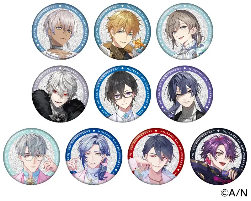 「にじさんじ 8th Anniversary フェア in animate」が2月7日から開催！　8周年撮りおろしビジュアルを使用した特典を配布するほか、商品販売やグラッテコラボの実施も!! 画像 6
