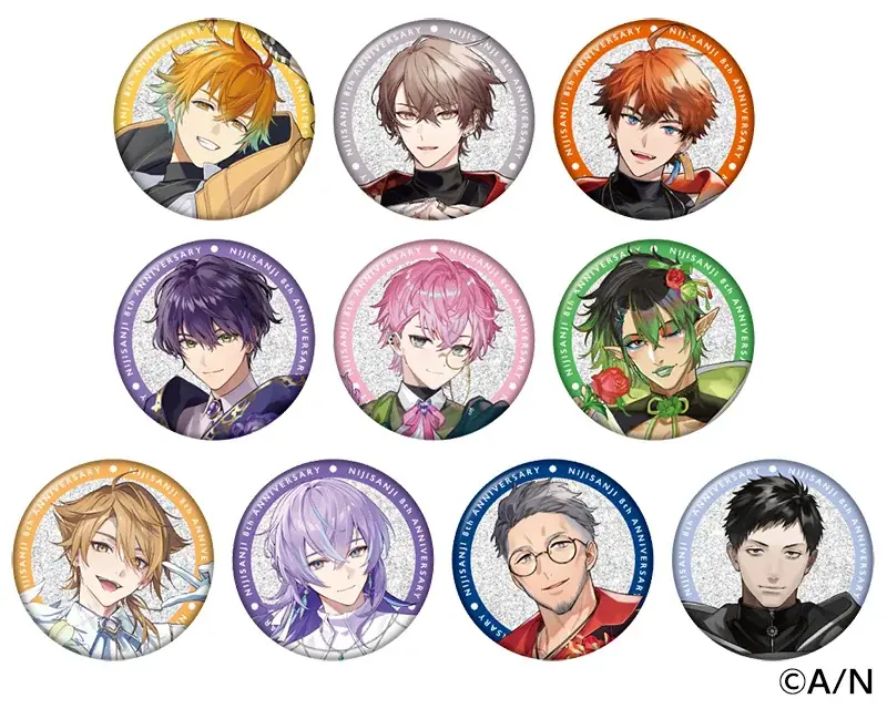 「にじさんじ 8th Anniversary フェア in animate」が2月7日から開催！　8周年撮りおろしビジュアルを使用した特典を配布するほか、商品販売やグラッテコラボの実施も!! 画像 7