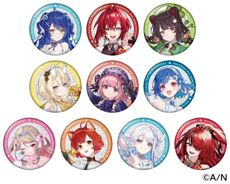 「にじさんじ 8th Anniversary フェア in animate」が2月7日から開催！　8周年撮りおろしビジュアルを使用した特典を配布するほか、商品販売やグラッテコラボの実施も!! 画像 8