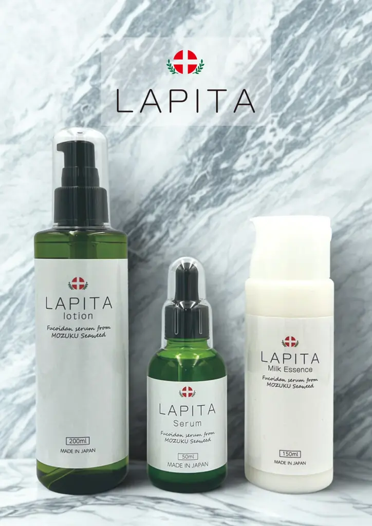 トンガ産フコイダン配合の保湿ケア「LAPITA」3点セット発売