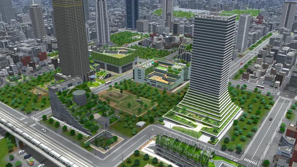 【最新作】40周年を迎えた「A列車で行こう」。進化を遂げた「A列車で行こう9」が、Nintendo Switch™ 2で新たな都市を描きだす。 画像 8