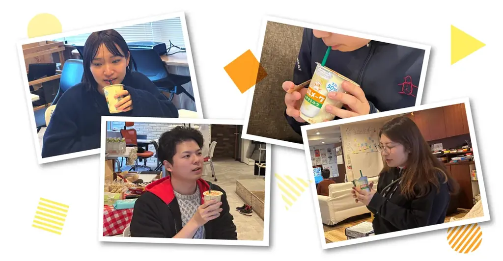 懐かしい給食の味をチルドカップで！生乳50％使用ミルクが主役の「ミルメーク バナナミルク」発売 画像 5