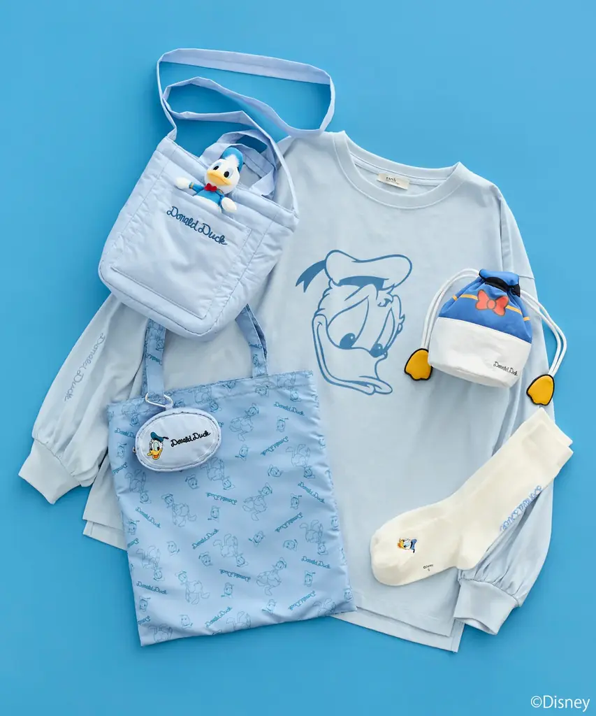 【earth music&ecology】大人気Disney Collectionより『ミッキー&フレンズ』が登場・春のおでかけにぴったりなカジュアルアイテムを2月27日(金)発売 画像 4