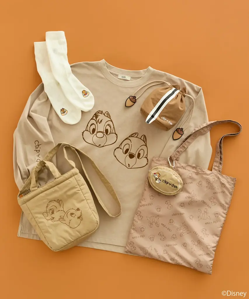 【earth music&ecology】大人気Disney Collectionより『ミッキー&フレンズ』が登場・春のおでかけにぴったりなカジュアルアイテムを2月27日(金)発売 画像 7