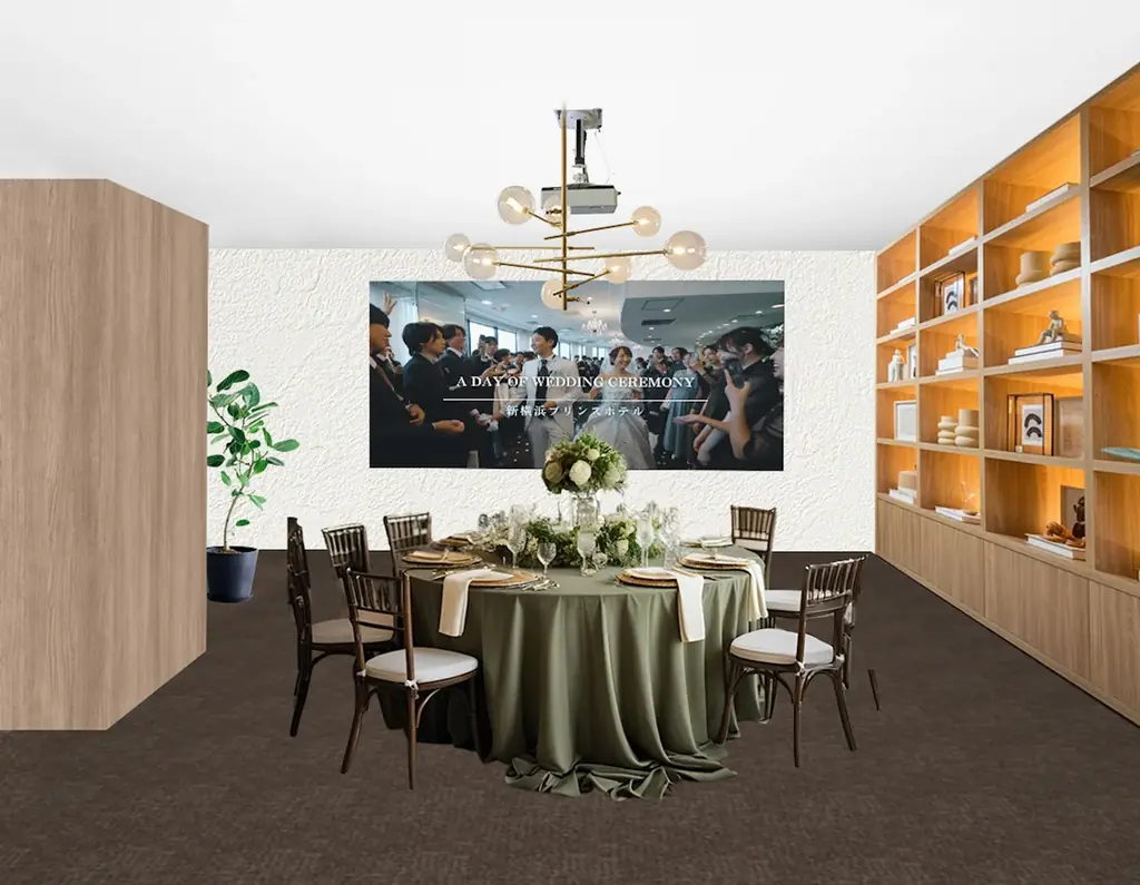 【新横浜プリンスホテル】おもてなし重視のカップルに向け、心落ち着く空間にブライダルサロンをリニューアルオープン 画像 3