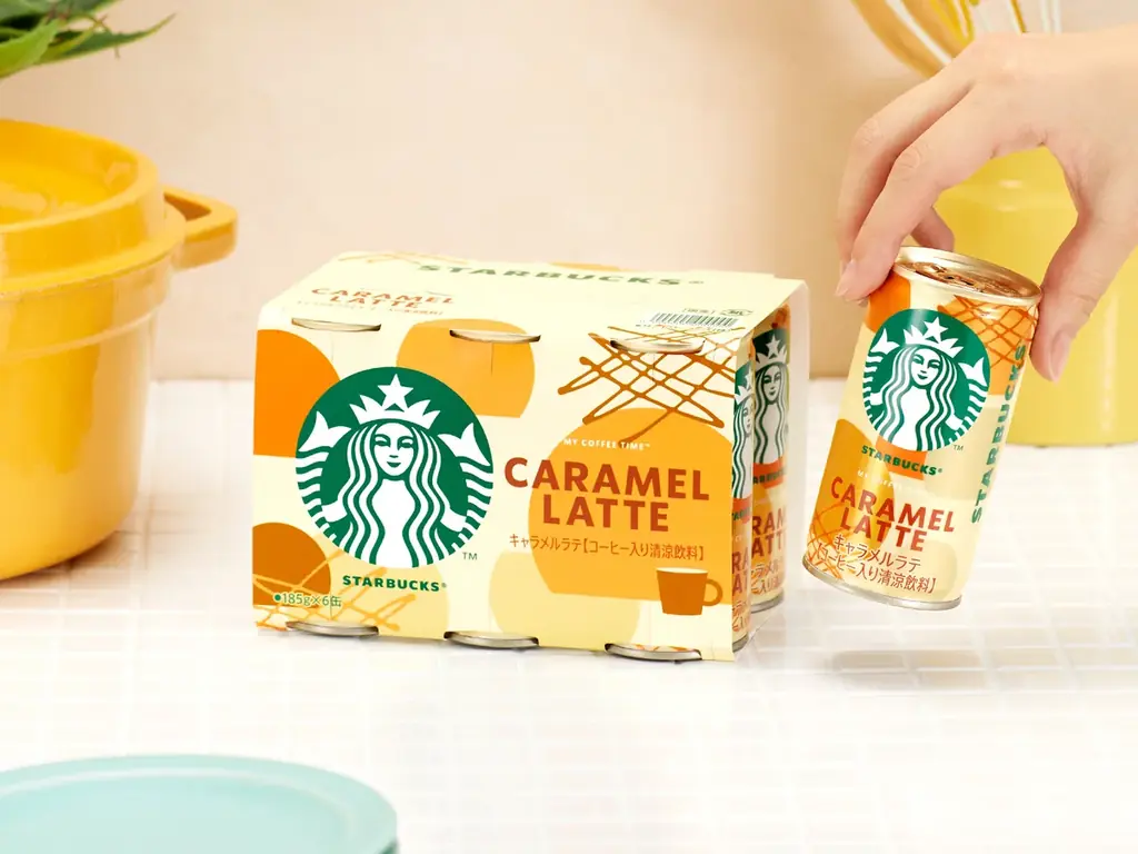 スターバックスのショート缶コーヒーシリーズから新フレーバーが登場　「スターバックス® MY COFFEE TIME™ キャラメルラテ」2月10日（火）より新発売 画像 2