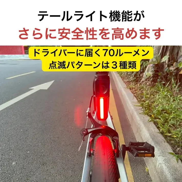 【開始4日で目標金額1296%を達成】車道の恐怖をスマホで見える化！事故に備える自転車用ドライブレコーダー「backeye」がMakuakeにて先行予約販売中 画像 4