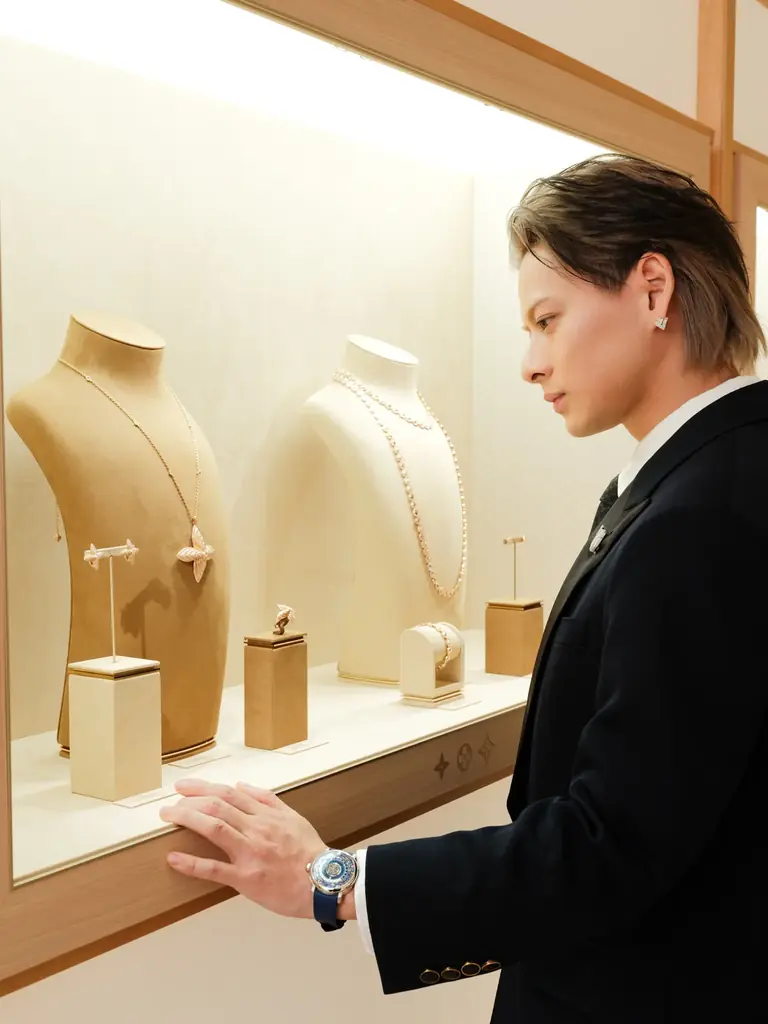 【ルイ·ヴィトン】アンバサダーの平野紫耀が、メゾンのハイウォッチ ＆ ハイジュエリー展示会に来場 画像 3