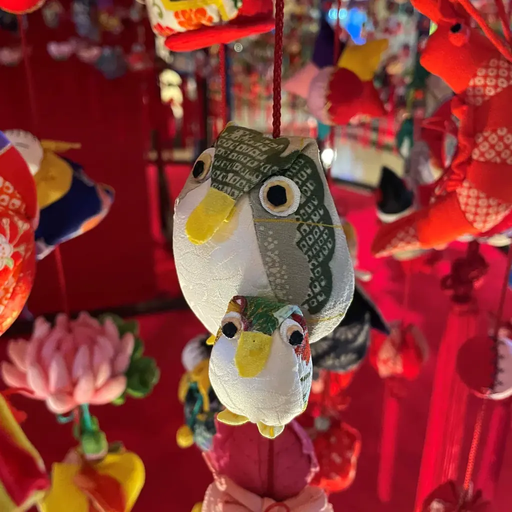 【日本三大つるし飾りと共演】1万個の飾りがゆれる「雛のつるし飾り」 画像 5