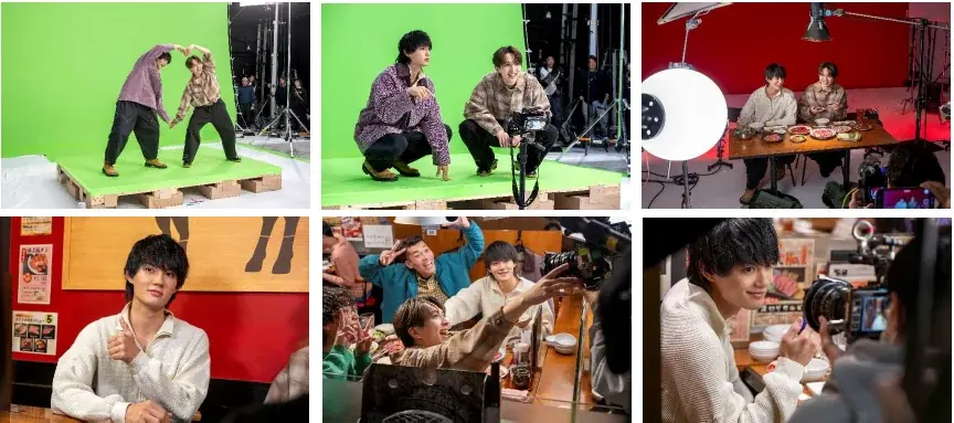 佐野 勇斗さん・吉田 仁人さん出演『ホットペッパーグルメ』新WebCM 「席押さえ」機能で今すぐ入れるお店がすぐ見つかる 焼肉店へ誘う吉田さんの一言に、佐野さんが「え、好き。」 画像 4