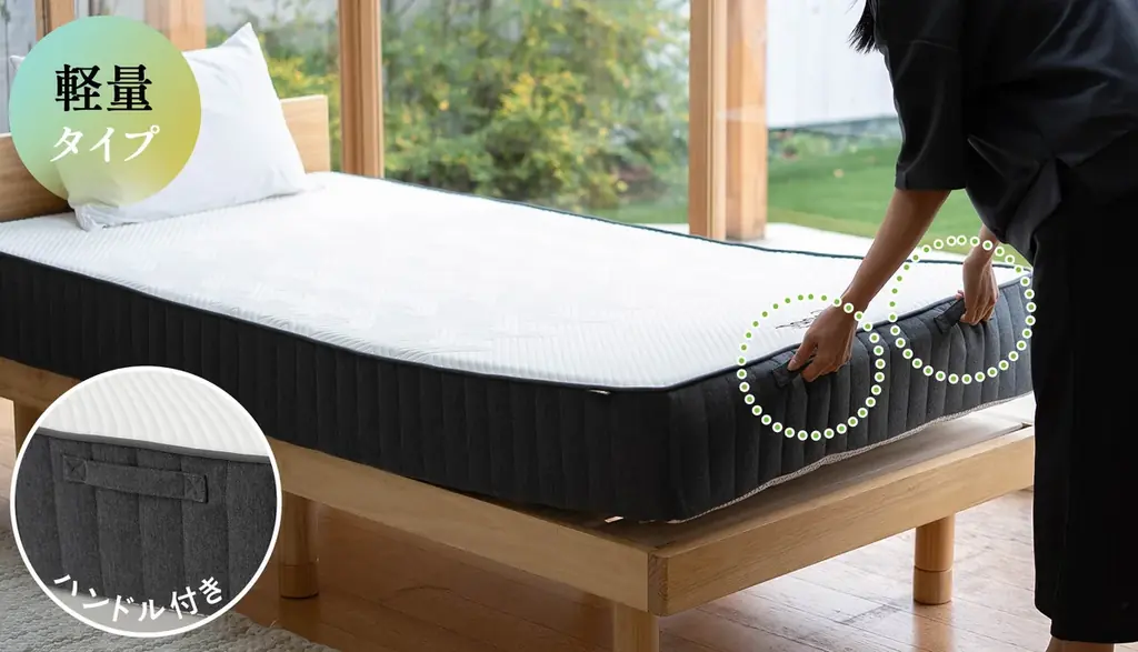 コイルマットレスの欠点を解消したホテルライクなマットレス『ミレニアム ノンコイルマットレス』が新登場！日本人研究者が推奨する3層構造で心地よい眠りへ。 画像 7