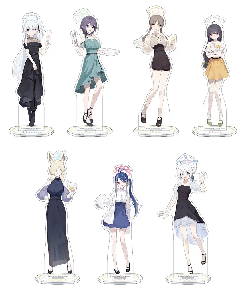 『ブルーアーカイブ -Blue Archive-』のRABBIT小隊、ヴァルキューレ警察学校メンバーの新商品が、アニメイトで2月15日発売！　さらに、特典「イラストカード」がもらえるフェアも開催!! 画像 2