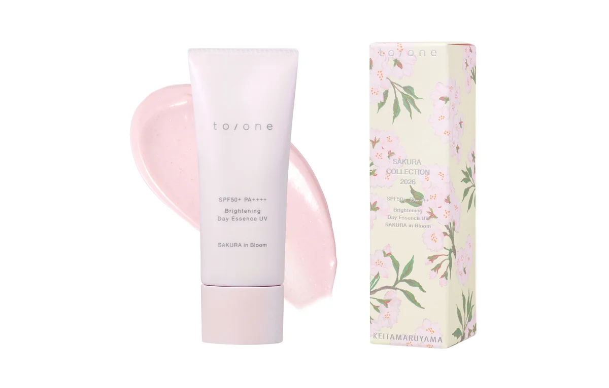 【to/one(トーン)】KEITA MARUYAMAの夜桜を纏う3度目のサクラコレクションが登場！桜柄の缶に入った限定コフレ2種ほか全14アイテムがラインアップ 画像 13