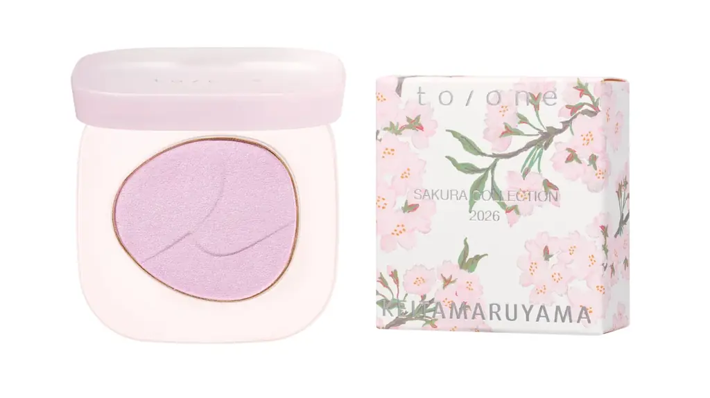 【to/one(トーン)】KEITA MARUYAMAの夜桜を纏う3度目のサクラコレクションが登場！桜柄の缶に入った限定コフレ2種ほか全14アイテムがラインアップ 画像 9