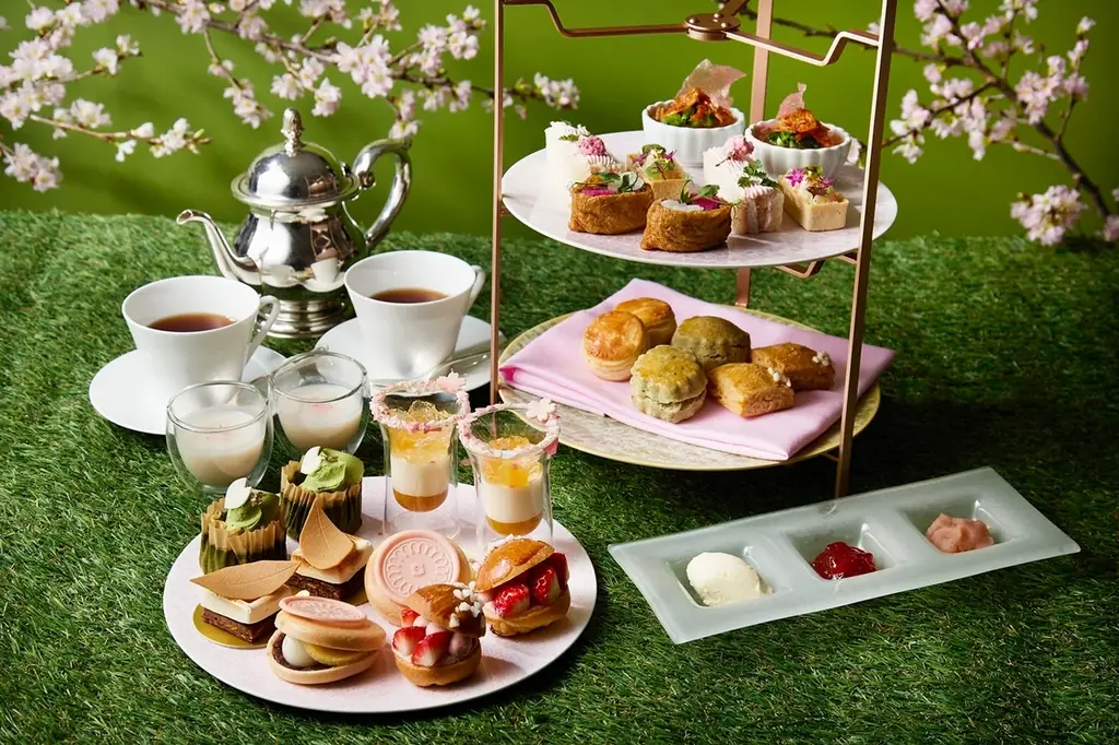 シャングリ・ラ 東京、3月15日から『桜薫る春のアフタヌーンティー』を開催 画像 1