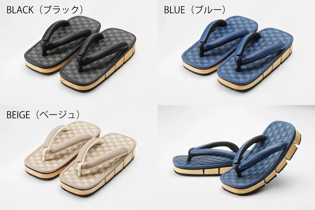 「足裏で味わう市松畳の贅沢。大人のための八ツ折下駄 Leggiero-然-」 画像 5