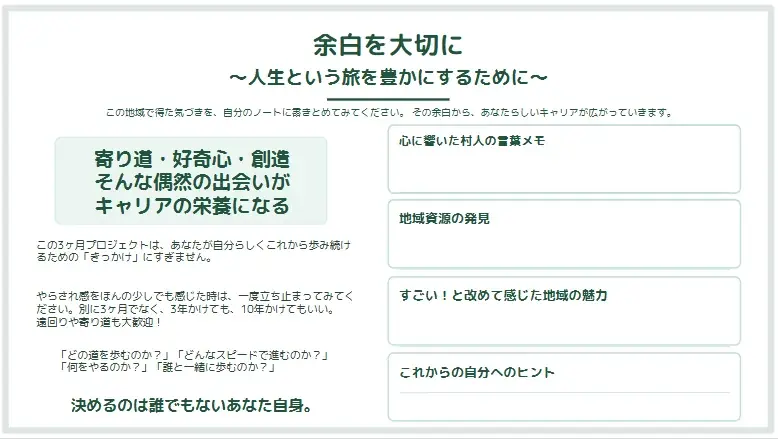 「我々はどう生きるか」40〜50代の人生を整える2日間　東吉野村「アート×キャリア」地域複業キャンプ第2弾募集開始！ 画像 17